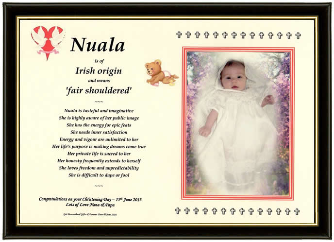 Christening Gift for Girls and Boys- Ivory